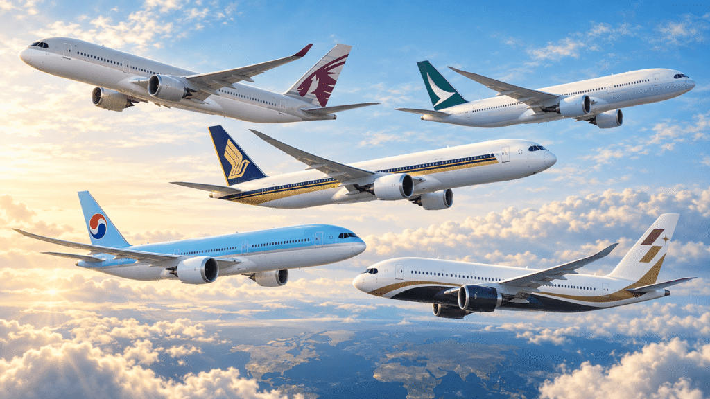 besten Fluggesellschaften der Welt